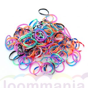Rainbow Loom Batik Tie dye Gummibänder kauft man online bei Loommania.de