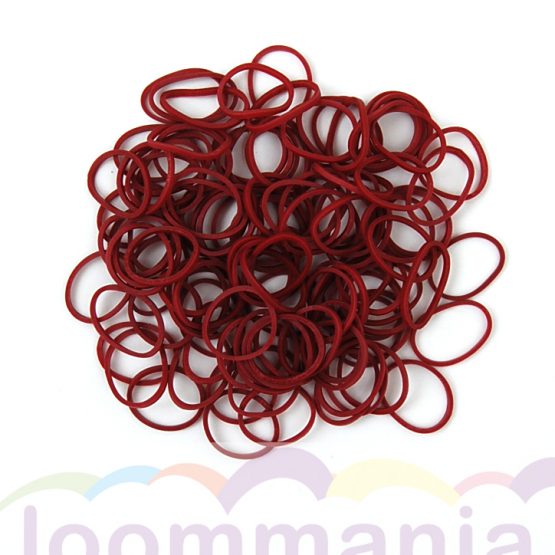 rainbow loom gummibander opaque-burgundy online kaufen webshop onlineshop billig gunstig