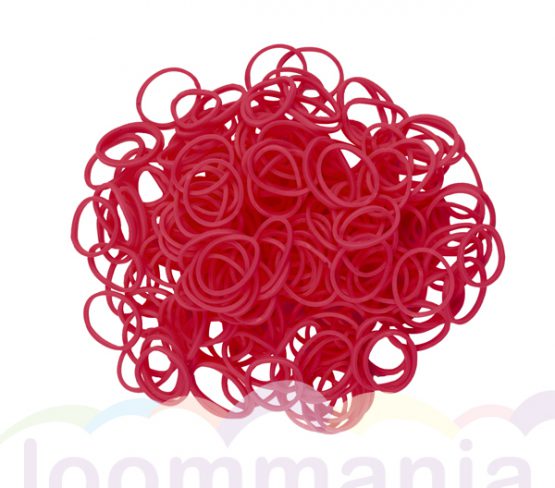 Rainbow Loom fuchsia purpur gummibänder kaufen bei Loommania online onlineshop