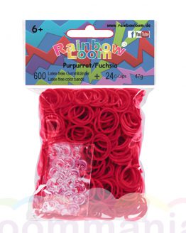 Rainbow Loom fuchsia purpur gummibänder kaufen bei Loommania online onlineshopRainbow Loom fuchsia purpur gummibänder kaufen bei Loommania online onlineshop