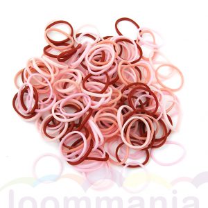 Gummibänder in Hautfarben kauft man online bei Loommania.de in online shop