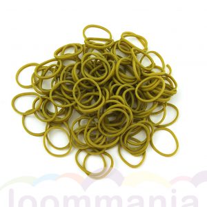 rainbow loom gummibander opaque-olivengrun kaufen im onlineshop bei Loommania.de online shop