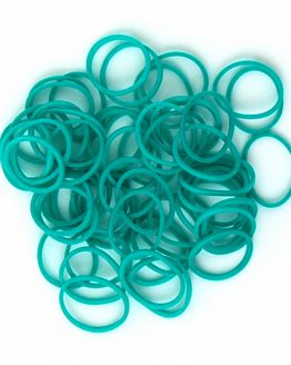 rainbow loom gummibänder blaugrün teal online kaufen, onlineshop