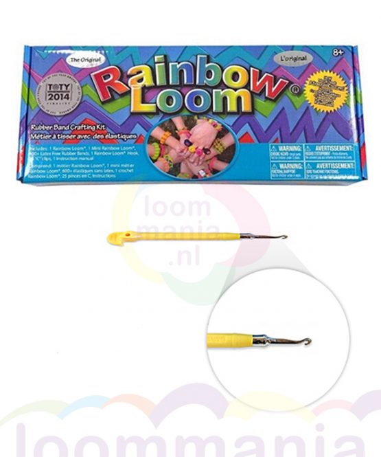 Rainbow loom kit metaal hackelnadel kaufen online shop onlineshop Loommania.de