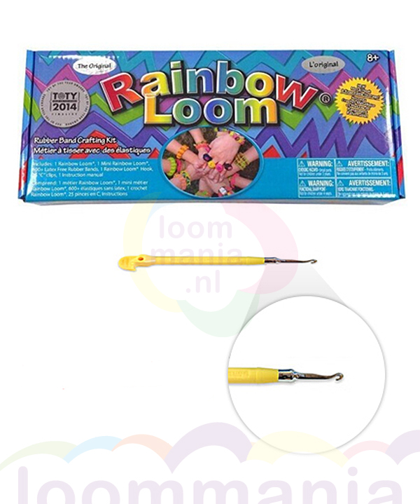 Colorful Rainbow Loom Bracelet Making Kit