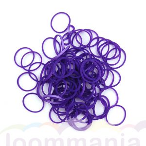 Metallic lila Gummibänder von Rainbow Loom kauft man online bei Loommania.de im onlineshop