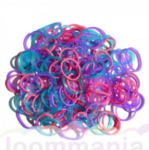 Meerjungfrau mix Rainbow Loom Gummibänder online kaufen bei Loommania webshop