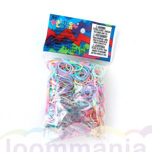 Opque pastel mix Rainbow Loom gummibänder online kaufen bei Loommania webshop