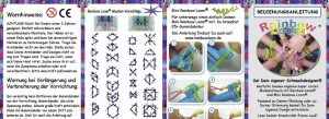 Rainbow Loom Bänder Anleitung tips manual armband